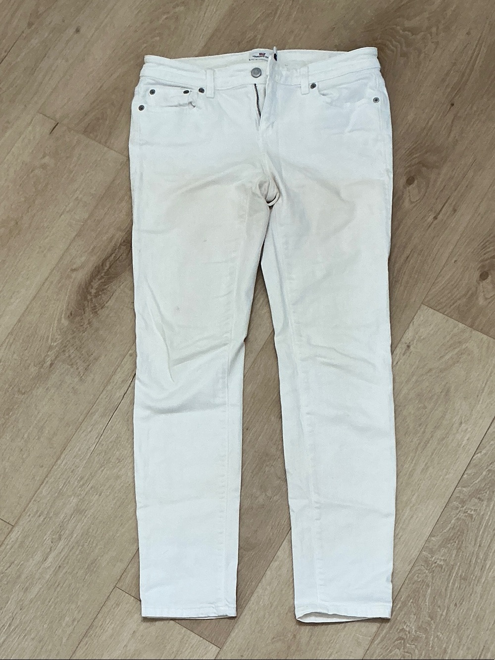 Vineyard Vines Women's White Skinny Jeans